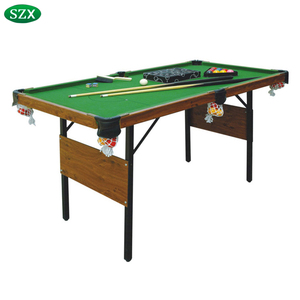 SZX 60" Cheap Folding Mini <strong>Snooker</strong> Pool <strong>Table</strong> with Folding Metal Legs for <strong>Kids</strong> - Product Image 5