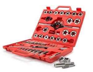 45PC COFFRET <span class=keywords><strong>TARAUDS</strong></span>/FILIERES UNC/UNF Jeu de taraudes et matrices - Product Image 2