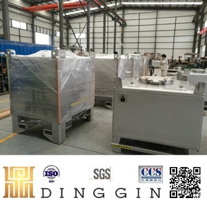 Conteneurs IBC en acier inoxydable de 1000l, 1300l, 1500l, 2000l pour le transport et le stockage de liquides dangereux et de produits chimiques - Product Image 3