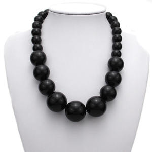 Collar de Perlas Grandes para Mujer, Diseño de Gargantilla, Collar de Perlas para Novia, Joyería de <span class=keywords><strong>Moda</strong></span> para Fiestas, Accesorios con Cuentas - Product Image 4