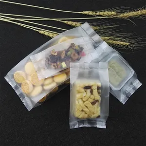 चीन के शीर्ष बेचने वापस सील कस्टम प्लास्टिक कुकी पैकेज बैग/