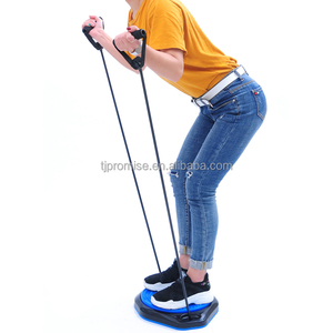 Cân Bằng Mới Aerobic Eo Twist Foot Tập Thể Dục Đĩa Huấn Luyện Viên Xoay Với Dây Kháng - Product Image 6