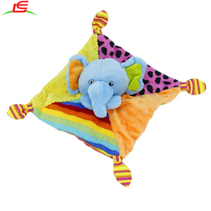 Logo personnalisé en peluche singe éléphant <span class=keywords><strong>lion</strong></span> animal super doux bébé <span class=keywords><strong>couverture</strong></span> de sécurité - Product Image 2