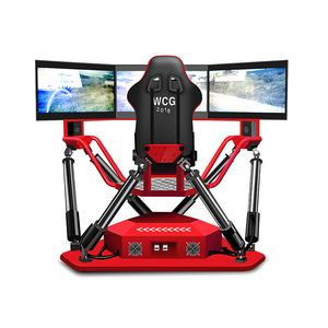 Mesin Video <span class=keywords><strong>Game</strong></span> Gaya Baru Mobil Balap VR 3 Layar Populer Simulator F1 Produk Taman Hiburan Lainnya