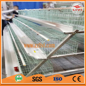 2017 producto de alto costo capa de tipo jaula de pollo para la venta en Kenia con diseño libre gallina Casa - Product Image 2