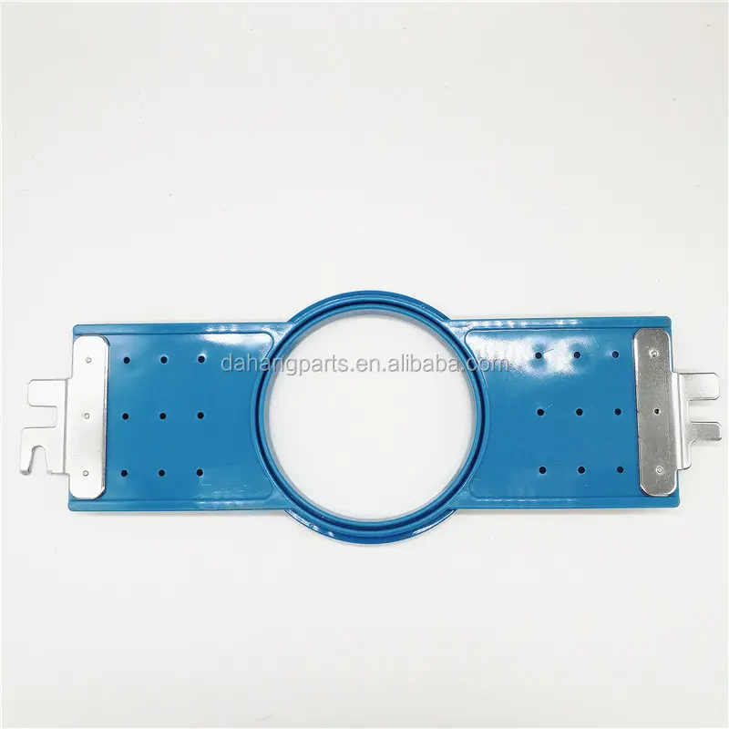 Blue small plastic embroidery machine hoops and frames 12cm for Barudan BAE312