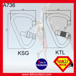 Safety Checked New HMS Design Climbing Aluminum Carabiner for Outdoor Sports - Product Image 6