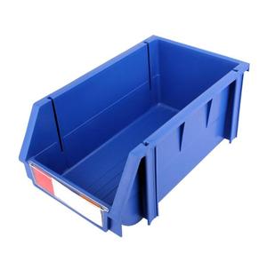 Bacs de rangement en plastique double face, rails métalliques suspendus pour un rangement et un prélèvement faciles - Product Image 5