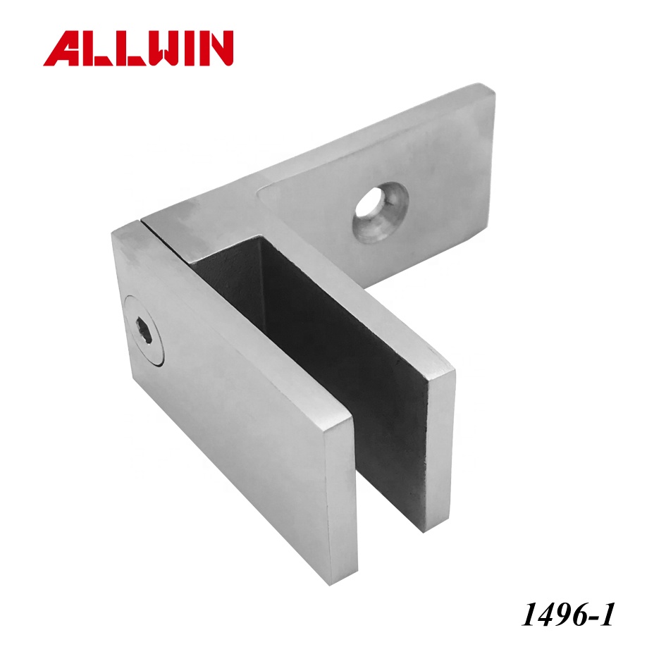 90 Degree Wall Mount Glass Bracket