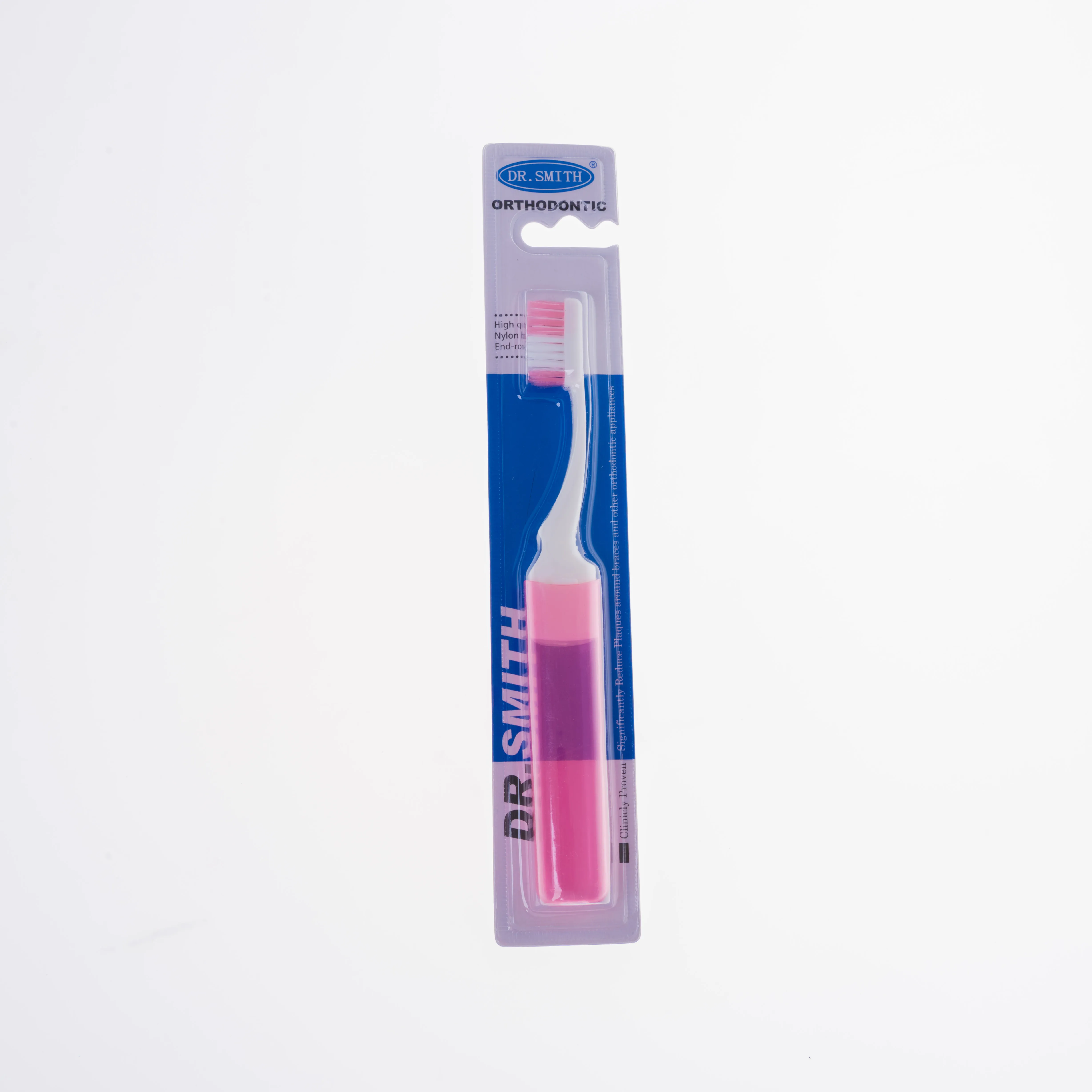 ISO CE approved high quality nylon bristle soft medium hard customized travel toothbrush