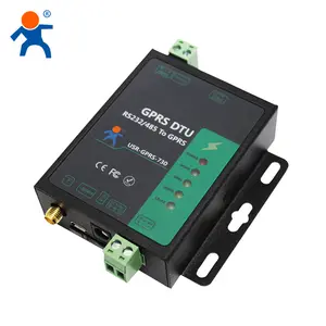 USR-730 USRIOT جي بي آر إس جي إس إم DTU مودم Modbus RTU المسلسل RS232 RS485 إلى دعم جي إس إم HTTPD العميل