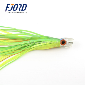 Leurre de pêche Big Saltwater Soft Tail Octopus avec jupe en résine et tête en jet et appât artificiel en plastique, appât souple artificiel FJORD - Product Image 2