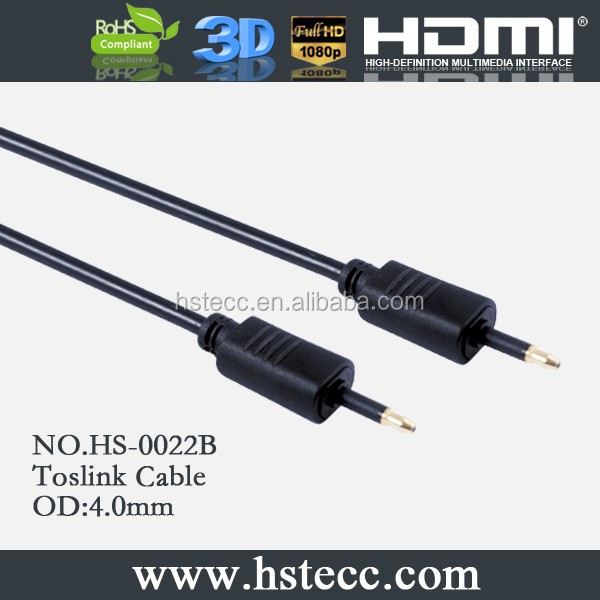 Toslink optique câble pour décodeur numérique et lecteur DVD à 7.1 son surround récepteur
