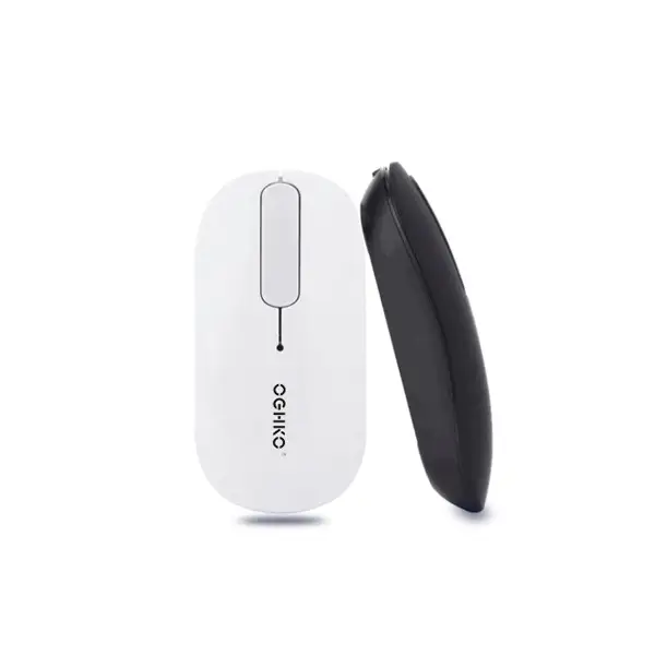 Factory Price Small and Portable Smart Connect Rechargeable Silent Wireless Touch Mouse Flat Magic Wireless Mute Mouse