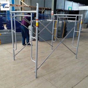 Giàn giáo chất liệu đặc điểm kỹ thuật 3'x6'8'' snap on đi bộ qua giá khung - Product Image 3