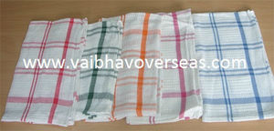 ผ้าเช็ดครัวผ้าฝ้าย 100% แบบด็อบบี้ แห้งเร็ว ทอสำหรับใช้ในบ้าน - Product Image 2