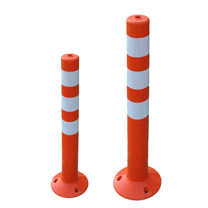 PVC/PP/PE/TPU carretera de estacionamiento señal de advertencia de seguridad de alerta en carretera Flexible tráfico delineador <span class=keywords><strong>Post</strong></span> - Product Image 2