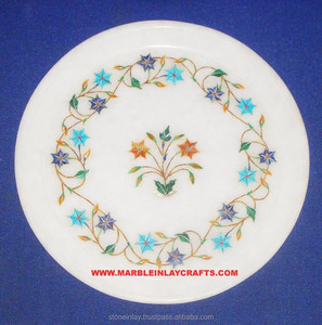 Natural Stone Inlay Beautiful Plate - Product Image 1