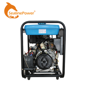 Japón tecnología 5KW 5KVA portátil tipo abierto generador diesel 186F motor diesel Comienzo de retroceso/arranque eléctrico - Product Image 5