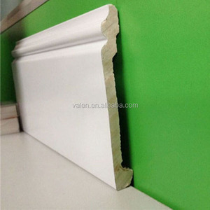 Venta al por mayor barato 14CM ancho personalizado mejor suelo de vinilo moderno fácil de instalar piso pared embellecedor zócalo moldeado rodapié tablero - Product Image 2