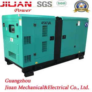 2017 preço para fabricante Guangzhou fábrica de energia a diesel silencioso generatore di corrente 50kw