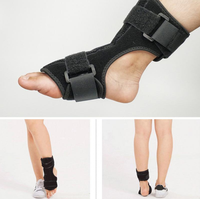 Support de cheville en néoprène fasciite plantaire réglable nuit étirement attelle botte pied orthèse soutien