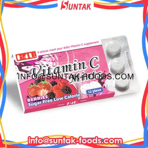 Vitamine C Pressée Bonbons Fruits Aigres Saveur