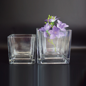 Vevor — <span class=keywords><strong>vase</strong></span> en verre <span class=keywords><strong>carré</strong></span> transparent de haute qualité, cube, <span class=keywords><strong>vase</strong></span> à pression - Product Image 2
