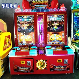 Simulador de vídeo para niños, máquina de juegos de arcade de recreación con billete de lotería, con monedas