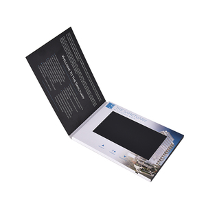 De alto margen productos personalizables folleto 7 "pulgadas de vídeo folleto Sexy tarjeta de vídeo folleto - Product Image 2