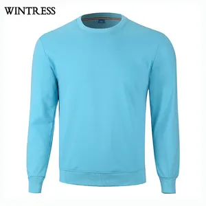 Wintress Kaus Bertudung Polos Pria, Sweatshirt Raglan Bercetak Grosir Mode