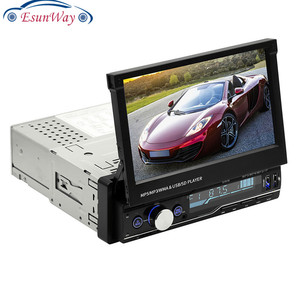 EsunWay AUTO PUSH 1Din 7 pollici retrattile HD Touch Screen per AUTO Stereo multimediale lettore MP5 RDS FM AM Radio USB AUX FM - Product Image 4