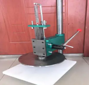 Manual & automatic pizza dough flatten / pressing machine