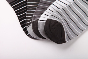 Wholesale <strong>Men's</strong> Bamboo Fiber <strong>Ankle</strong> <strong>Socks</strong> Colorful Stripe Casual Breathable Summer <strong>Socks</strong> Custom Packing Absorb Sweat - Product Image 5