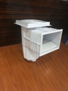 فوق الأرض حمام سباحة الملحقات البسيطة pvc abs البلاستيك جدار جبل سطح القياسية مقشدة - Product Image 6