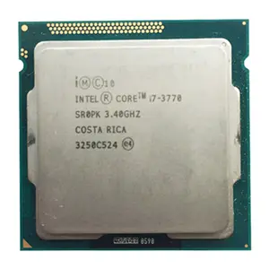 Hot supply laptop/desktop intel core i7 3770 processor supported motherboard socket 1155 cpu