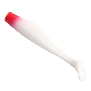 Hunthouse — <span class=keywords><strong>leurre</strong></span> <span class=keywords><strong>souple</strong></span> TPR avec queue en T, appât artificiel idéal pour l'alose, 8cm, 5g - Product Image 4
