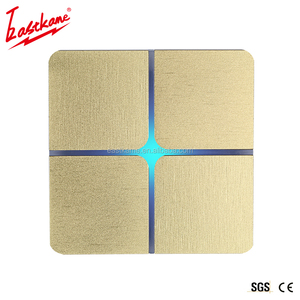 Interruptor de Luz Táctil Dali NUEVO, Interruptor de Pared de Panel Plateado de 4 Gangs para Sistema <span class=keywords><strong>Smartliving</strong></span>/rs485/zigbee/sbus - Product Image 4