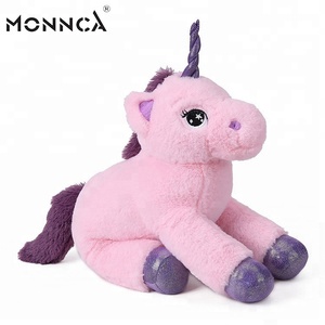 2019 promocional rosado lindo peluche felpa unicornio peluche para niños - Product Image 2