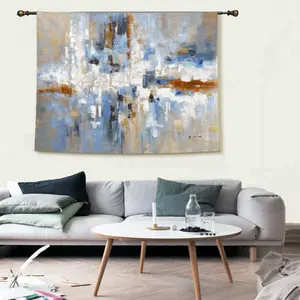 Decorazione Nordica per la Casa, Arazzo da Parete Moderno in Puro Cotone Personalizzato - Product Image 1