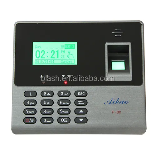 free fingerprint time attendance software P-80/ P-80S