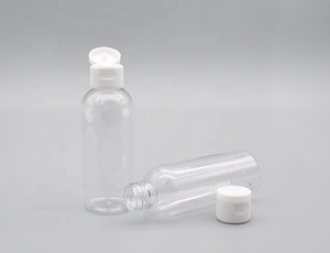 <span class=keywords><strong>Flip</strong></span> senza BPA <span class=keywords><strong>2</strong></span> once bottiglie di plastica vuote trasparenti da <span class=keywords><strong>2</strong></span> once, tappo 6 Set bottiglia di profumo da viaggio - Product Image 5