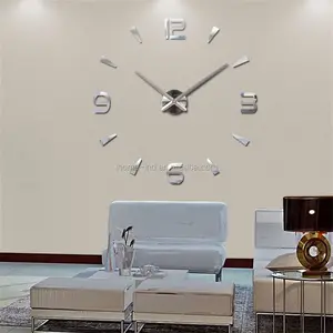 2021 новый большой размер Цифры 130 см Акриловые Diy 3d домашние декоративные уникальные подарки кварцевые гостиная CE современные цифровые настенные часы на стену