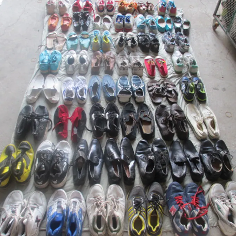 Super quality big size second hand used sports shoes for adult and children