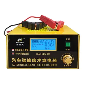 Mobil Charger 600 W Cerdas Pulse Repair Battery Charger 12 V/24 V Truk Sepeda Motor Charger