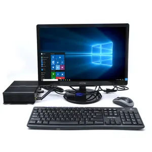 Mini Computer Manufacture CPU i5 4200u 8G RAM 64G SSD 1TB HDD Silent Computer Desktop Hardware