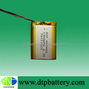 Professionelle batterie hersteller li-ion akku <span class=keywords><strong>3</strong></span>,7 v 1300 mah - Product Image 2