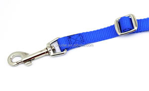 สายจูงสุนัขสองตัวสายรัดไนลอนแบบคู่อุปกรณ์สำหรับสัตว์เลี้ยงแบบแข็งแบบเรียบง่ายสำหรับสุนัขสองตัวขายส่ง - Product Image 3