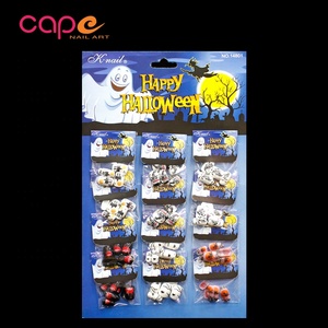 Kit de manucure pour Halloween, <span class=keywords><strong>faux</strong></span> <span class=keywords><strong>ongles</strong></span>, pointes de Nail Art, à faire soi-même, 10 pièces - Product Image 2