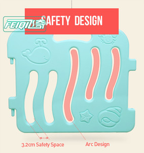 Bebé plástico <span class=keywords><strong>barato</strong></span> muebles de interior colorido seguridad del bebé juego valla bebé <span class=keywords><strong>corralito</strong></span> - Product Image 2